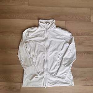 Nike FIT DRY Women’s XL White Full Zip Track Jacket Stand Collar Activewear